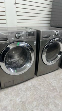 LG front lood washer and dryer set