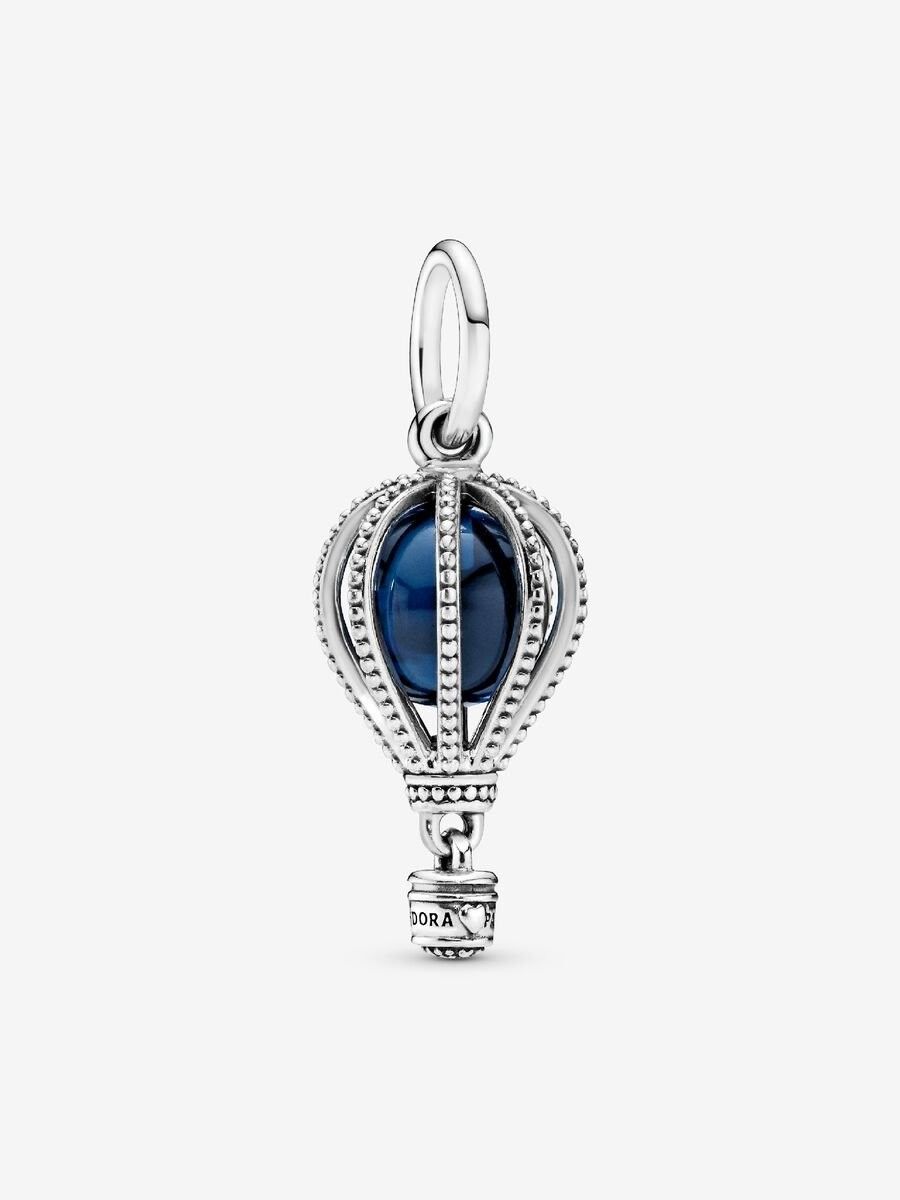 Pandora Blue Hot Air Balloon Travel Charm