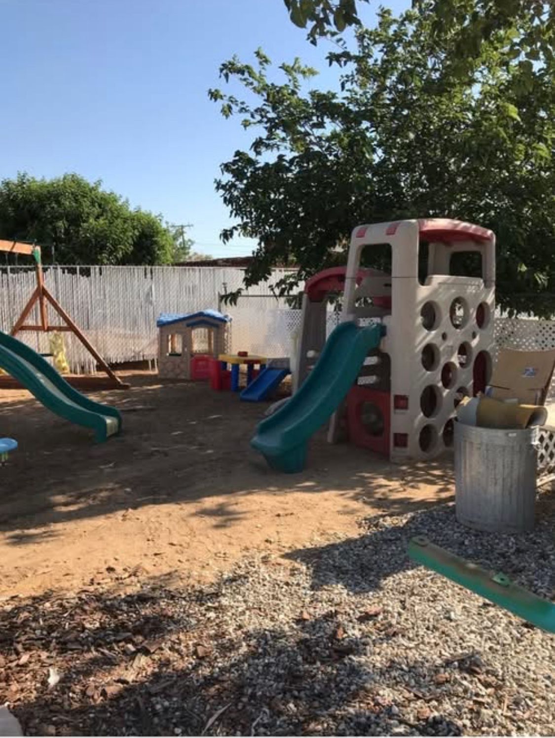 Swing Set Step Two, Large. Located In Victorville.