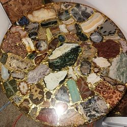 Vintage Multi Rock Table