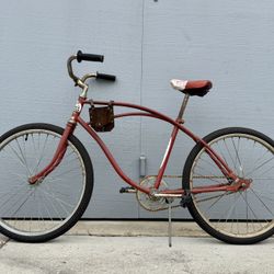 Vintage 1960s Rollfast Beach Cruiser Bike