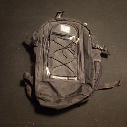Pivot point canvas backpack