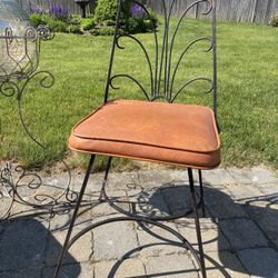 Custom Wrought Iron Chairs 6 Available 
