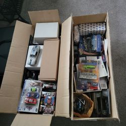 4 Boxes Of Nascar Diecast 1:64  Scale Cars