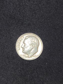 1964 Silver Dime