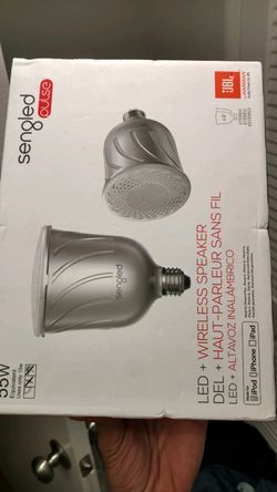 NEW JBL SENGLED PULSE LED LIGHTS w/BLUETOOTH SPEAKERS BUILT-IN