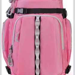 Travel Ski Boot Bag Backpack - Durable Boot Bags for Skiing Accessories, 60L Water-Resistant Padded