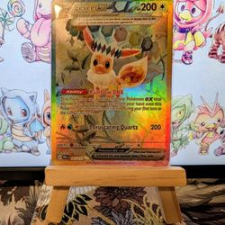 Rare Custom Pokémon - Card  Eevee ex - 167/131 (PRE)