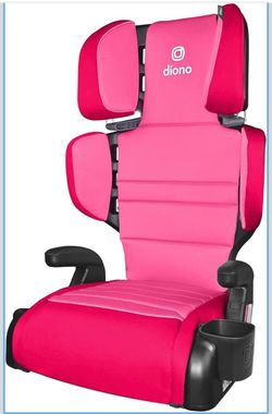 Diono Connect3 R 2-in-1 High Back Booster, Slim Fit 3-Across in Many Mid-Sized Sedans and SUVs