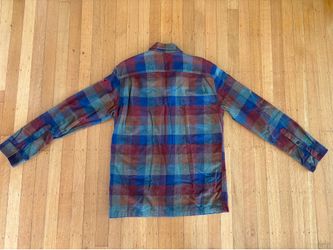 Patagonia Fjord Flannel Men’s S Organic Cotton Plaid Pockets 42400