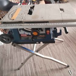 Ryobi 10 In Portable Table Saw