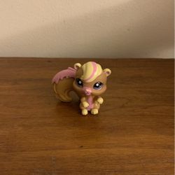 Lps Brown Pink And Tan Squirrel
