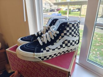 Vans Sk8-Hi 38 DX 'Anaheim Factory - Checker Combo' High Size 9