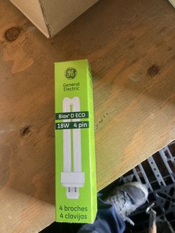 GE 18 Watt Light Bulb