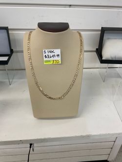 14k Figaro Necklace