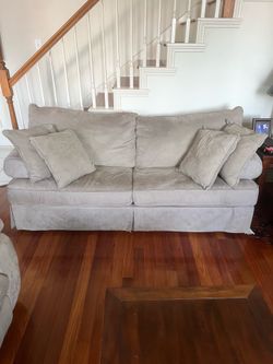 Sleeper Sofa Full Size Pull Out Microsuede