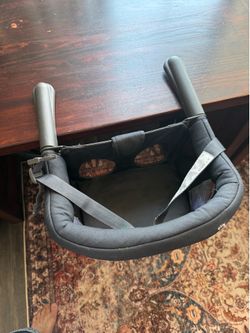 Inglesina Fast Table Chair Black Portable Baby High Chair up to 37 lbs Collapsible Design