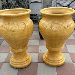 New Flower Pots Made Out Of Clay Perfect Gift 