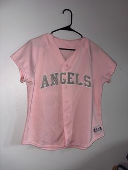 Pink baseball shirt
