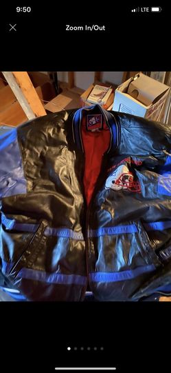 Patriots G-III Leather Jacket Throwback