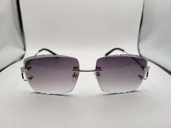 Cartier Glasses Rimless(Gray)