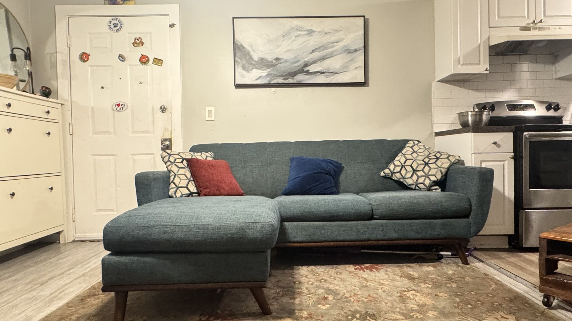 Barely used Rooms to Go Reversible Chase Lounge