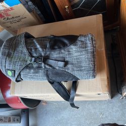 Dimebags Brand Conversion Tube Backpack Grey Color With Removable Padding