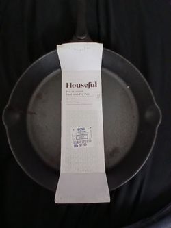 Cast iron pan