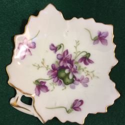 Rossetti Spring Violets Butter Pat Plate