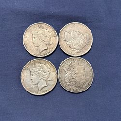 Morgan And Peace Dollars