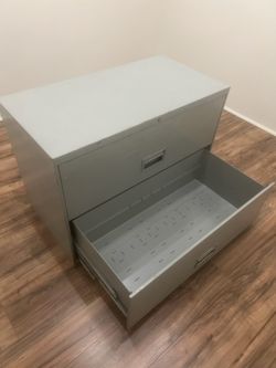 2-Drawer Lateral Metal Filing Cabinet