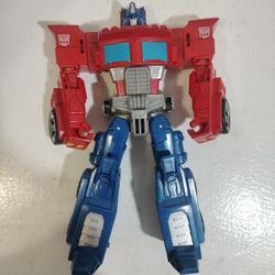 2014 Transformers Generations Cyber Battalion Optimus Prime Figure 7.5”

( Brown Shelf )