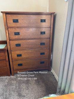 Bassett Grove Park Missions Bedroom Set