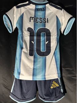 Kids Adidas Argentina Lionel Messi #10 FIFA Soccer World Cup 2026