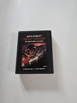Atari 2600 Night driver Cartridge - Very Rare Purple Variant!!!