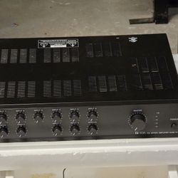 TOA ELECTRONICS A706 700 SERIES Integrated Mixer/Amplifier 9-Channel 60W