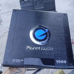 Planet Audio Amplifier 