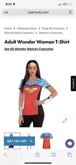 Womens Wonder Women Shirt And Accessories 