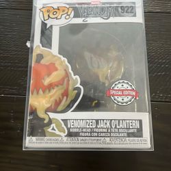 Venomized Jack O’Lantern funko pop