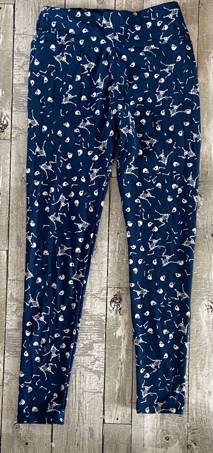 OS LuLaroe Skeleton Leggings