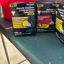 Colortone reflector, yellow and red three available.