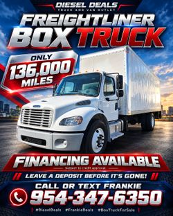 Freightliner Box Truck 136,000 Miles