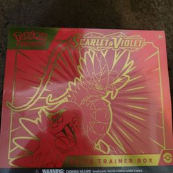 Pokemon Scarlet ETB