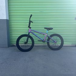 Custom Iridescent BMX Bike