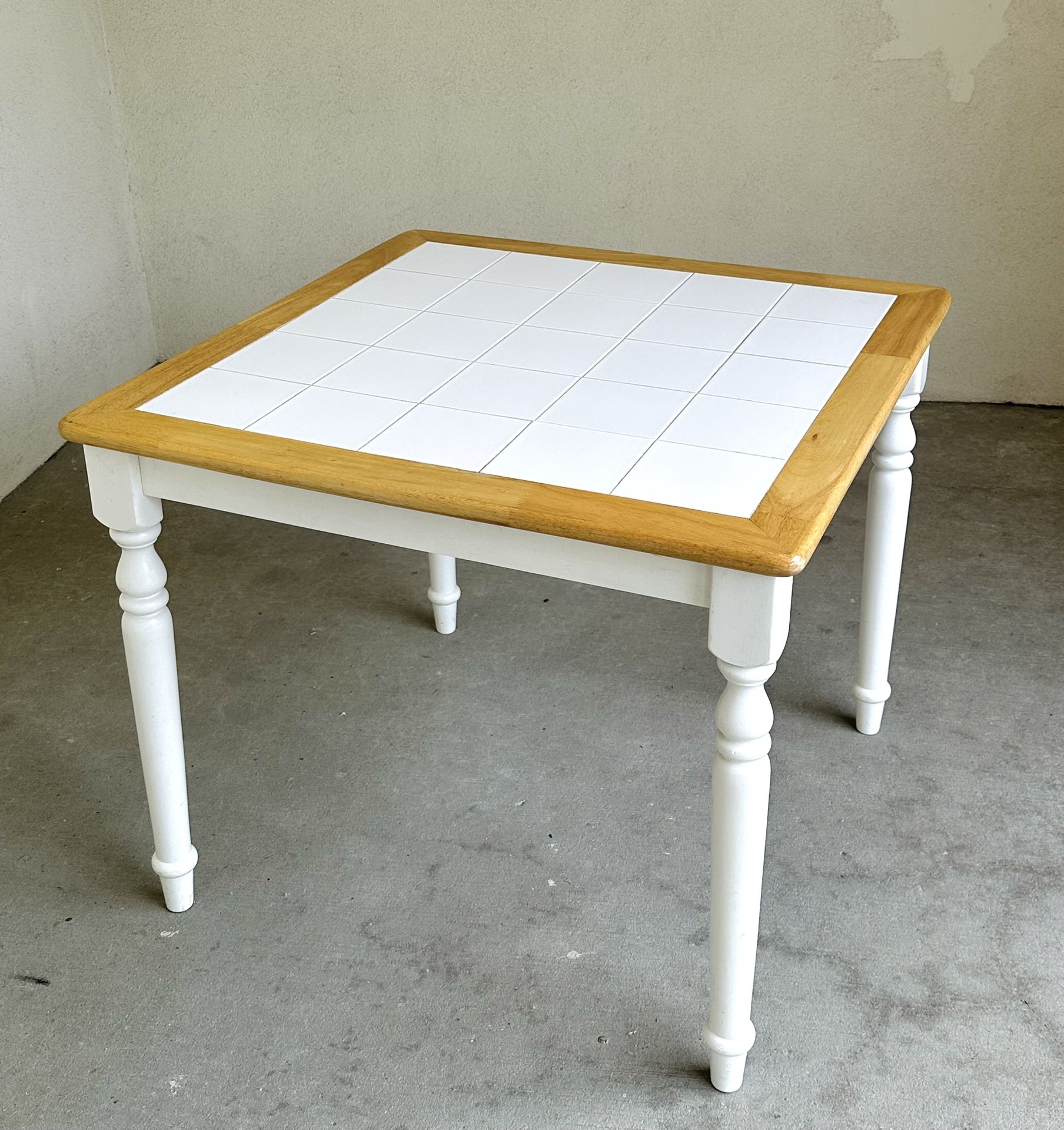 Tile-top Kitchen Table