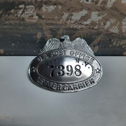 USPS Carrier Badge NYC