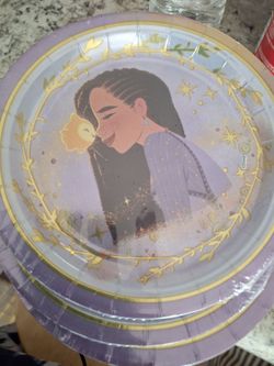 Disney plates sauces and napkins