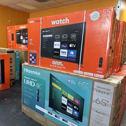 55”Onn Roku Smart Tv