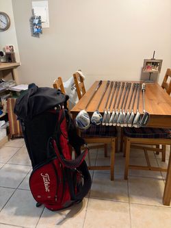 CONFIDENCE VISA BOB WILLIAMS DESIGN MEN’S GOLF SET 12 CLUBS+TITLEIST STAND BAG