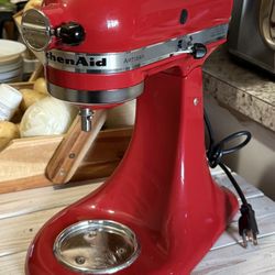 Red Kitchen Aid Mixer 
